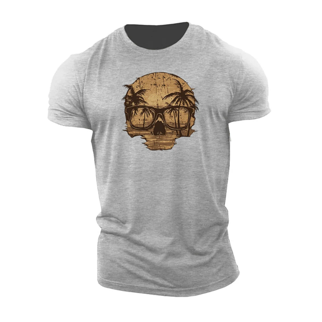 Sunset Skull T-Shirt - Image 3