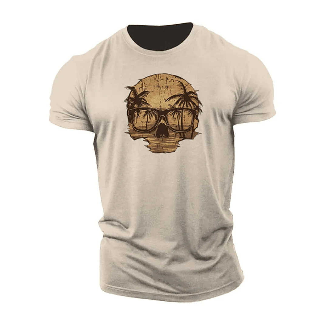 Sunset Skull T-Shirt - Image 4