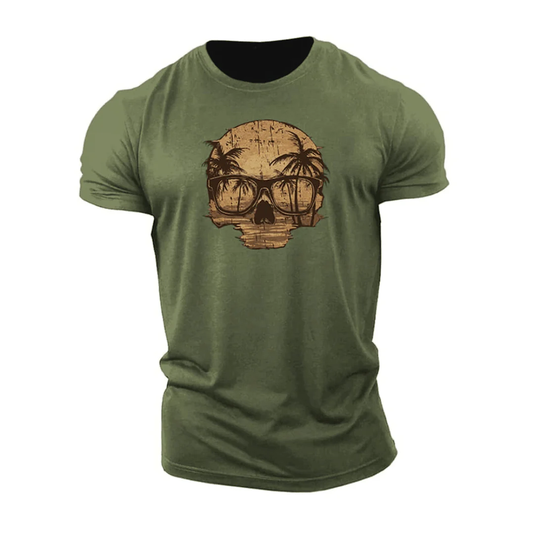 Sunset Skull T-Shirt - Image 5