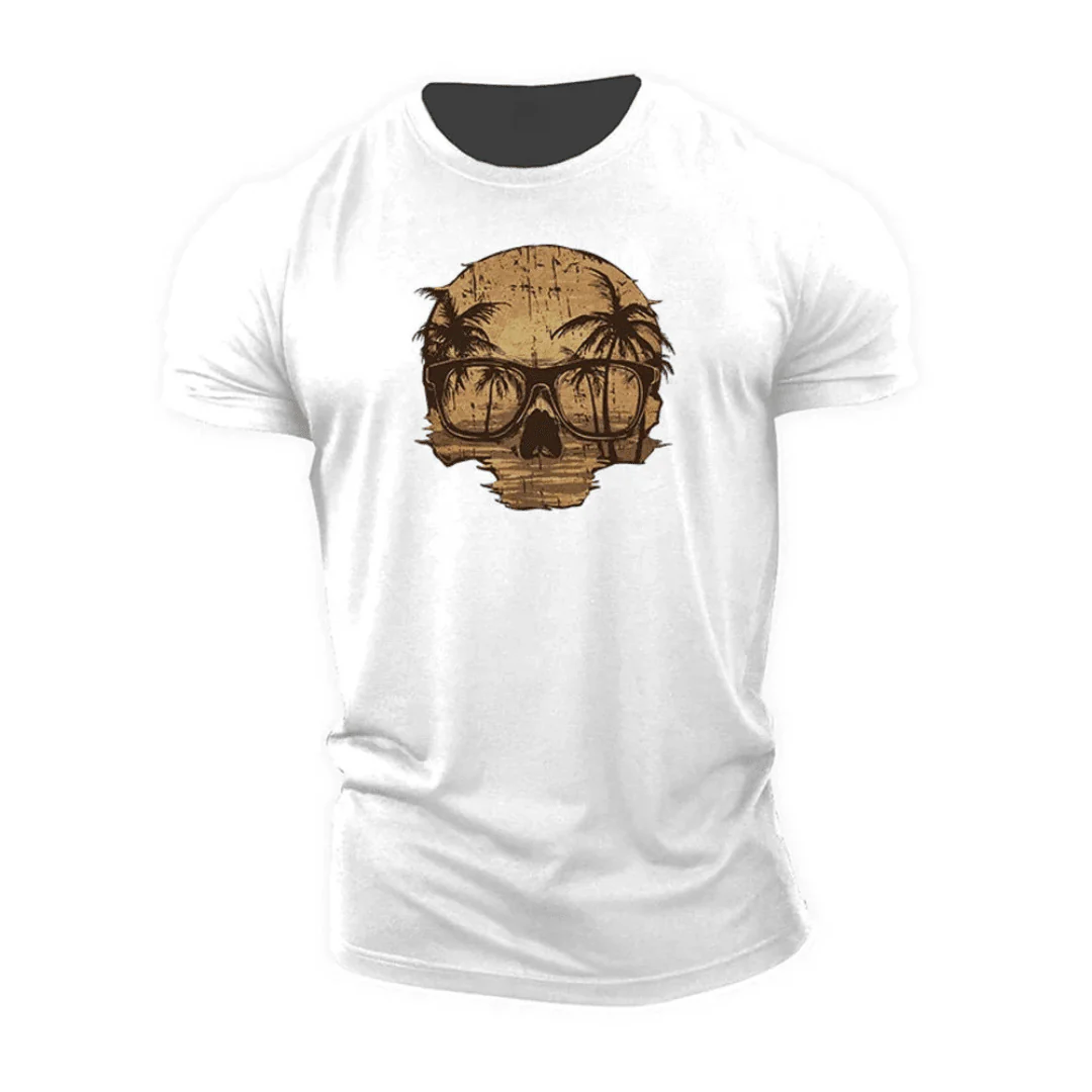 Sunset Skull T-Shirt - Image 6
