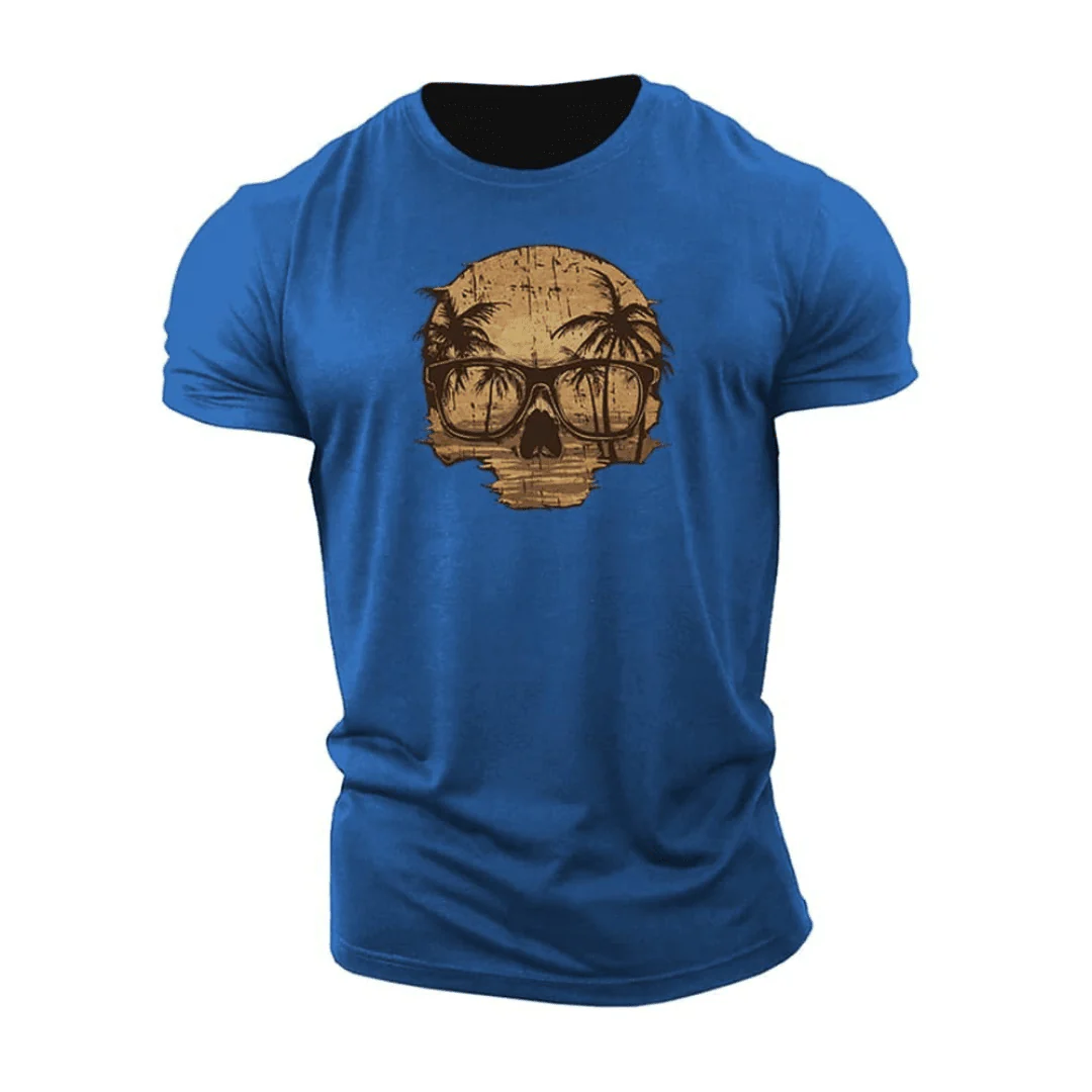 Sunset Skull T-Shirt - Image 7