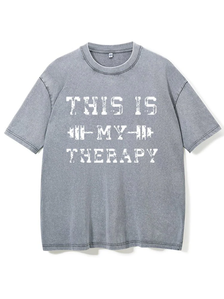 This Is My Therapy T-Shirt - Image 5