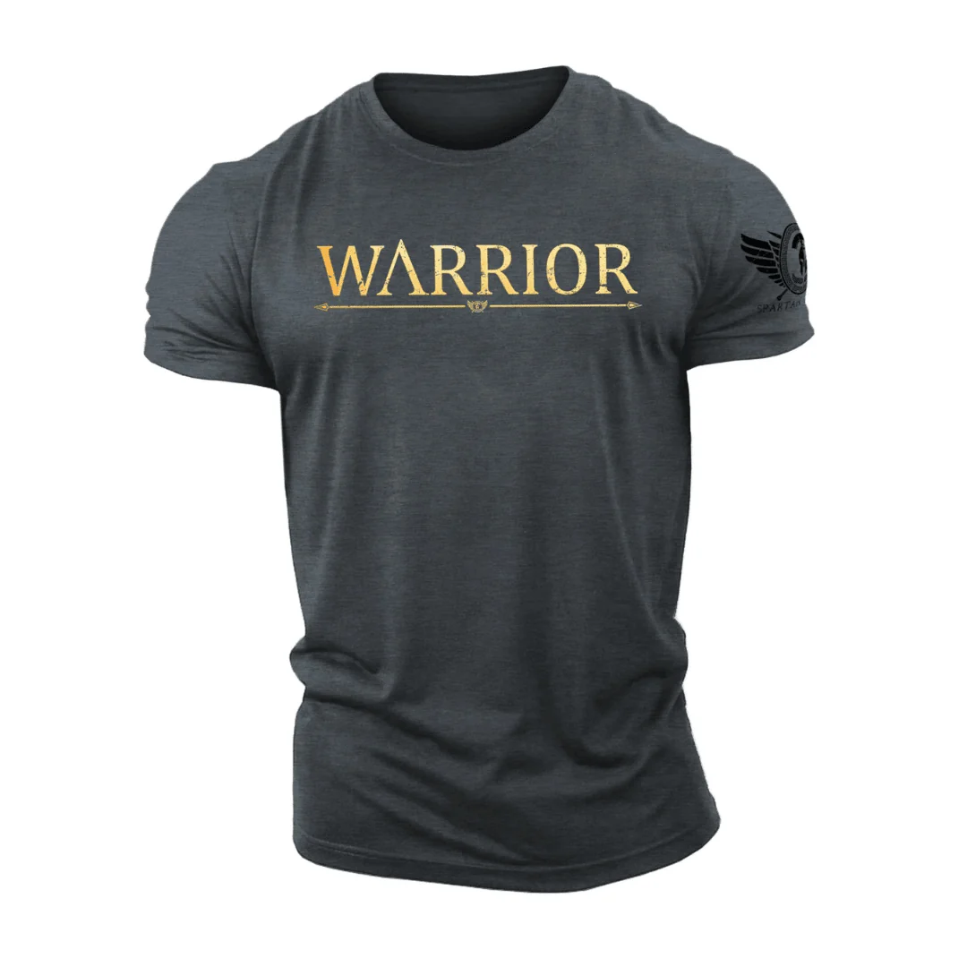 Warrior Gold Spartan T-Shirt - Image 2