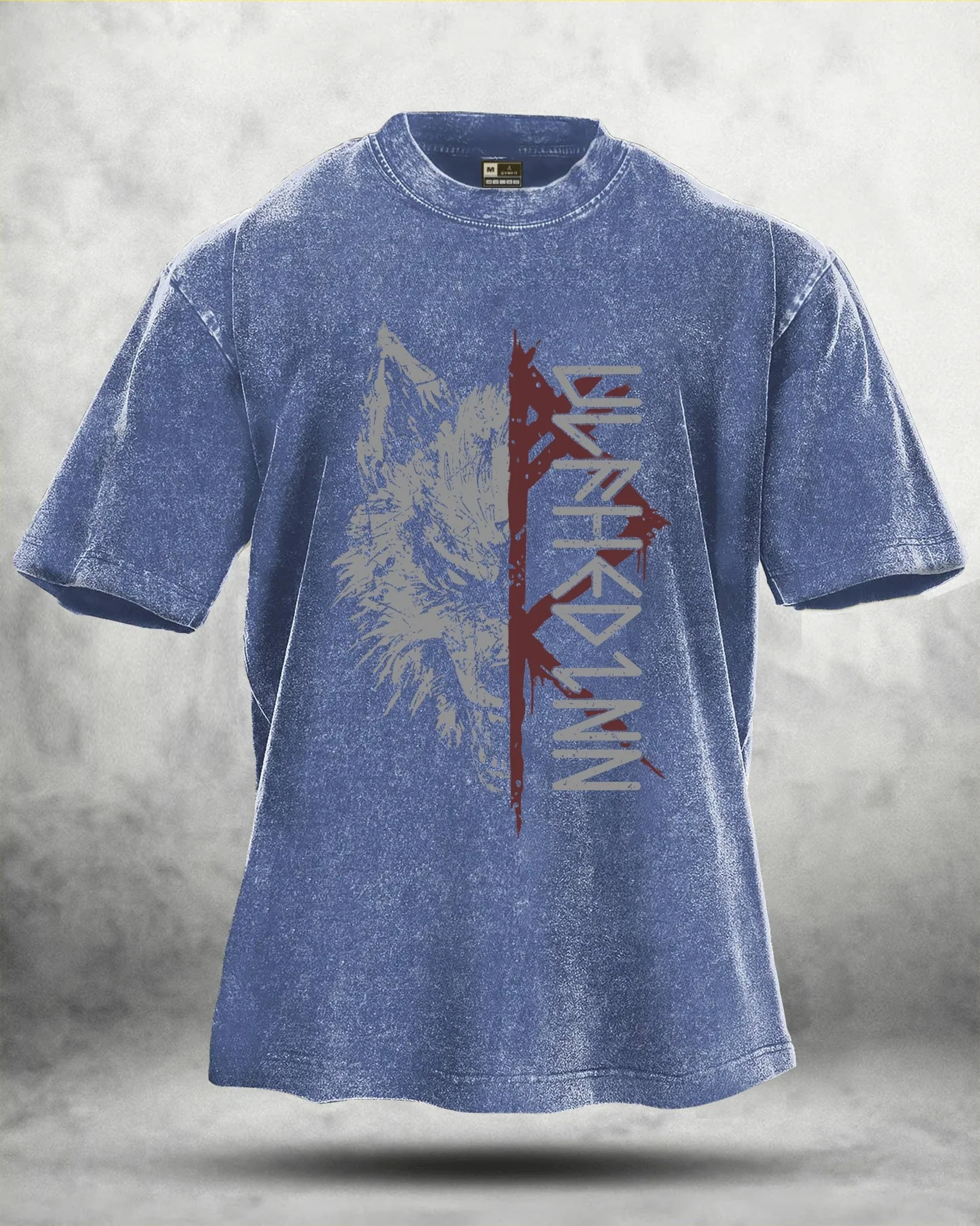 WOLF RITUAL WASHED T-SHIRT - Image 7