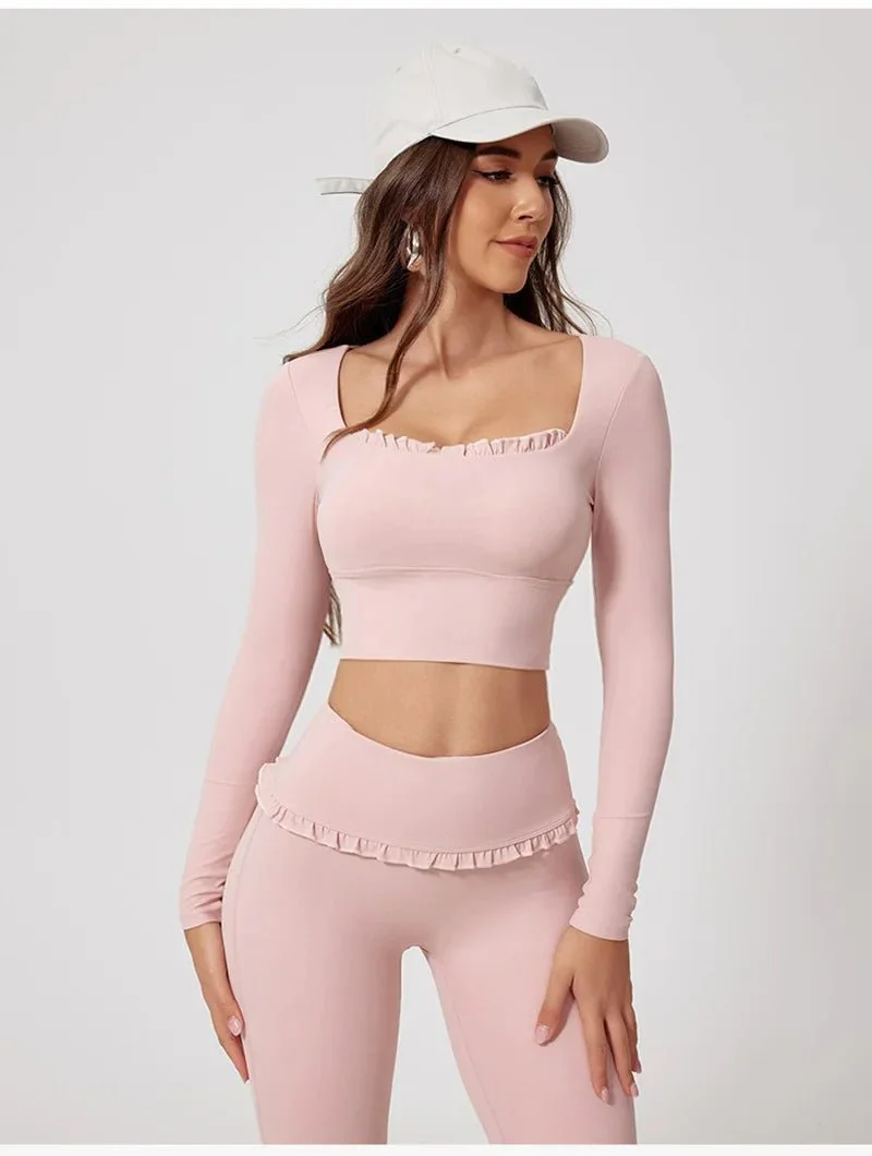 Yoga Fold Flaw top - Image 2